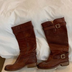 Coach Leather Boots